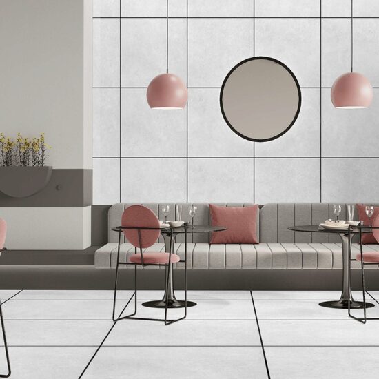 Cemento Rustico Bianco (60x60 cm) — SEK/m²